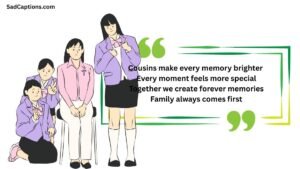 Cousin Captions For Instagram In English